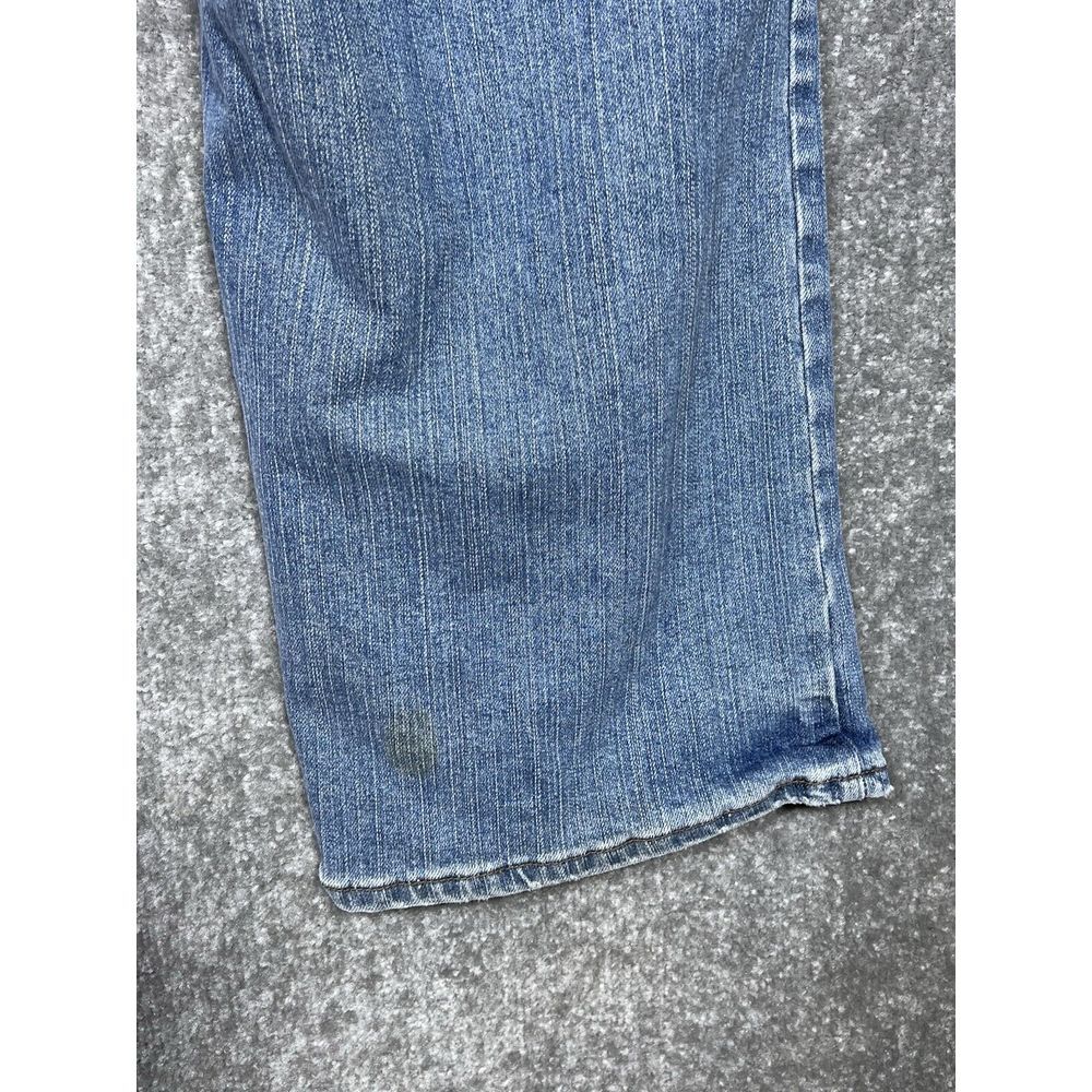 Vintage a.n.a. Jeans Womens Size 24W Blue Stretch Denim Distressing Pockets - Picture 9 of 14